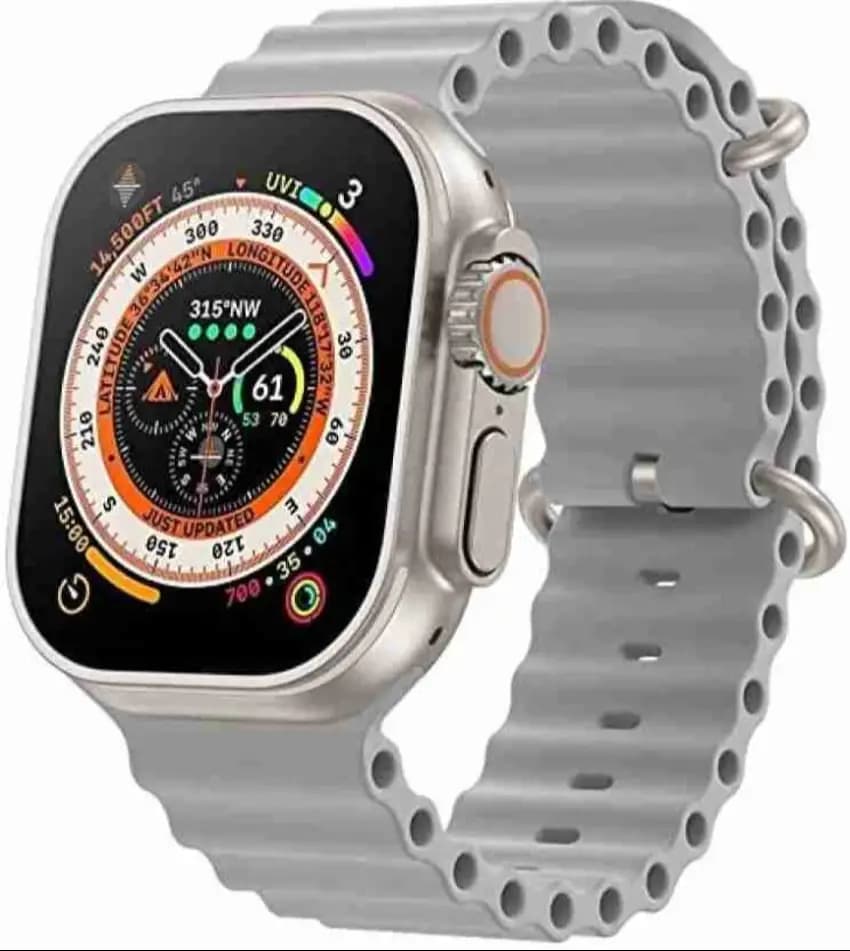 Silicone Ocean Band Strap for Smart Watch Ultra 8 7 6 5 4 SE 45mm 49mm 44mm 42mm