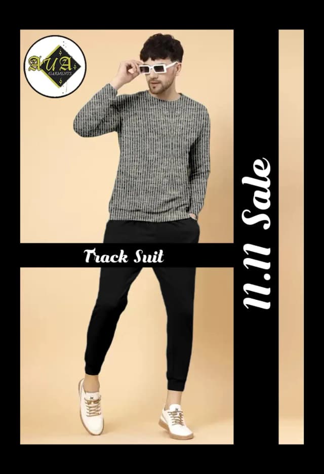 Men Track suit For Winter Sweatshirt & Trouser
