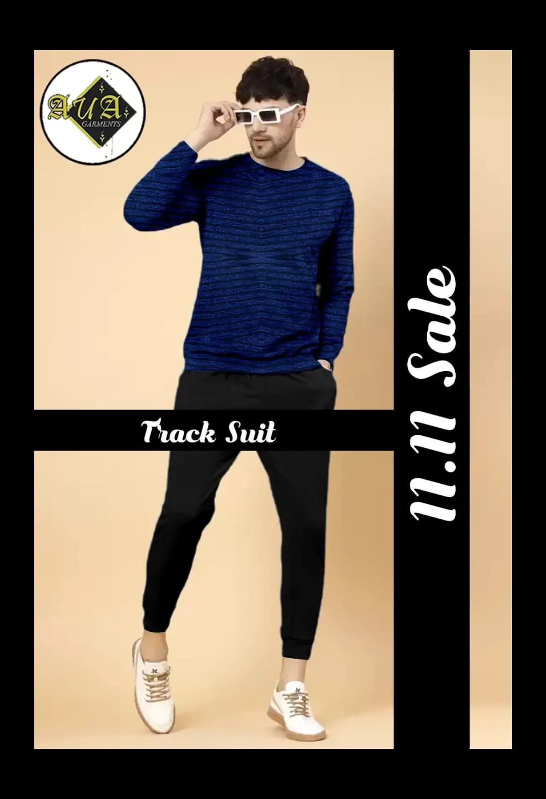 Men Track suit For Winter Sweatshirt & Trouser