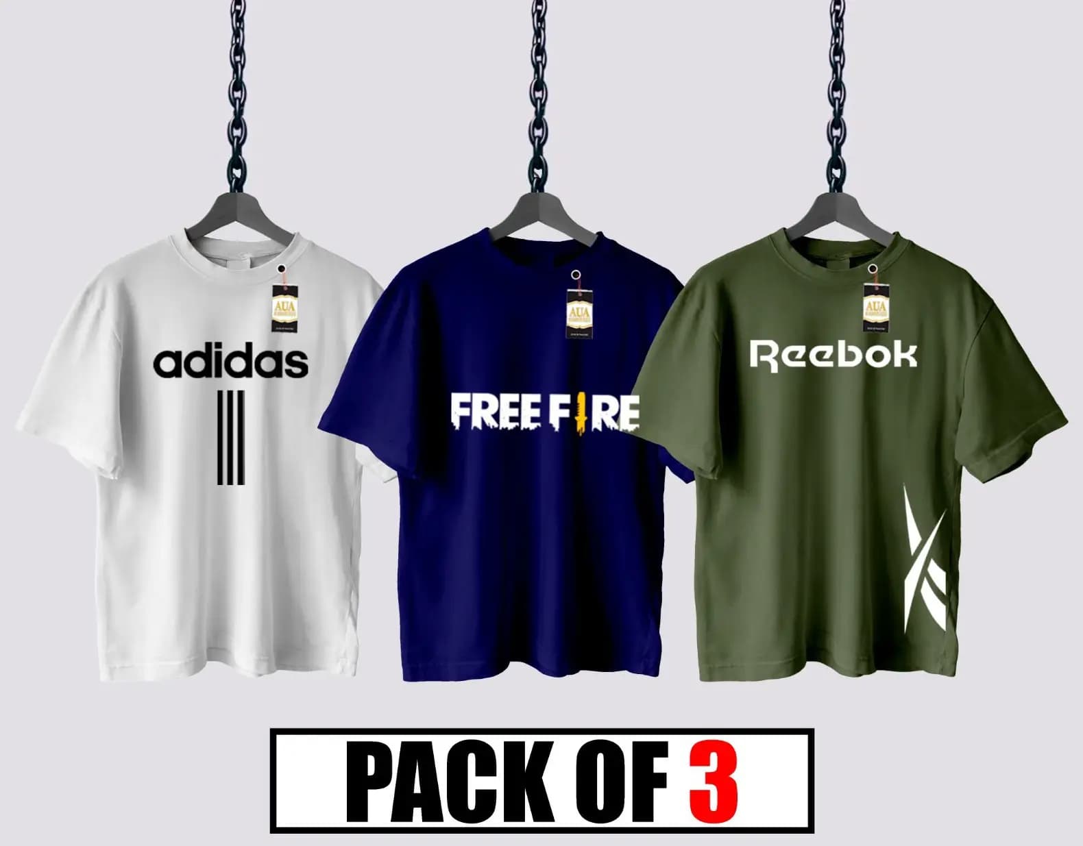 Pack Of Three T-Shirt