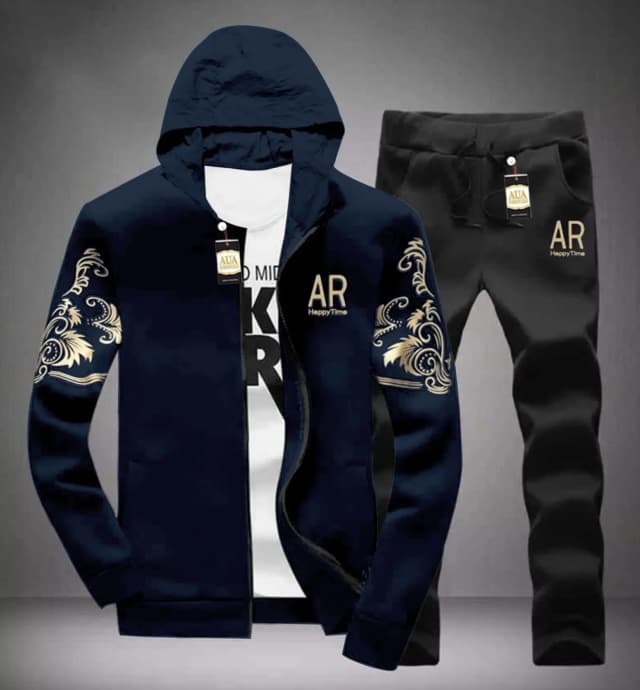 ZIPPER HOODIE +TROUSER