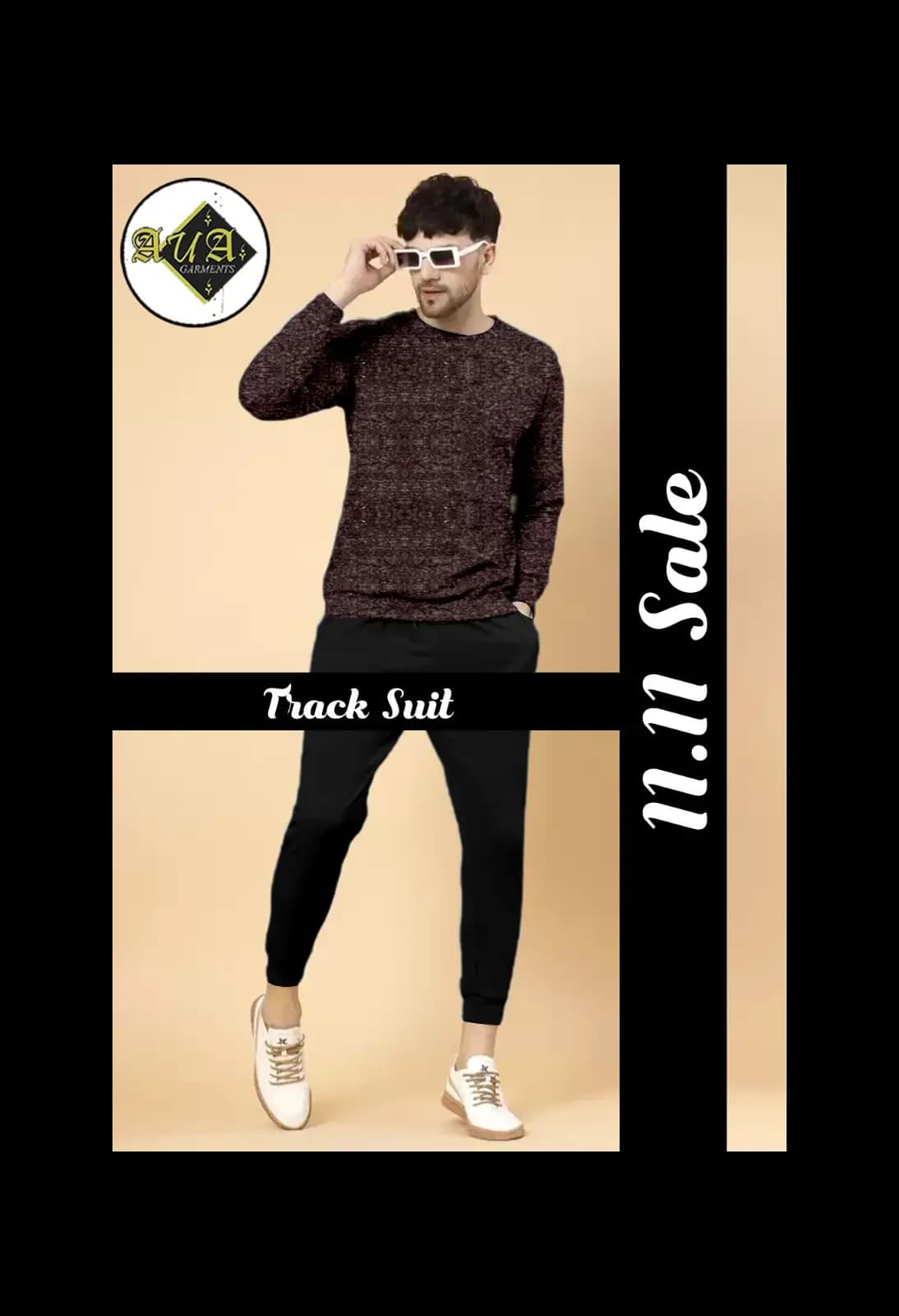 Men Track suit For Winter Sweatshirt & Trouser