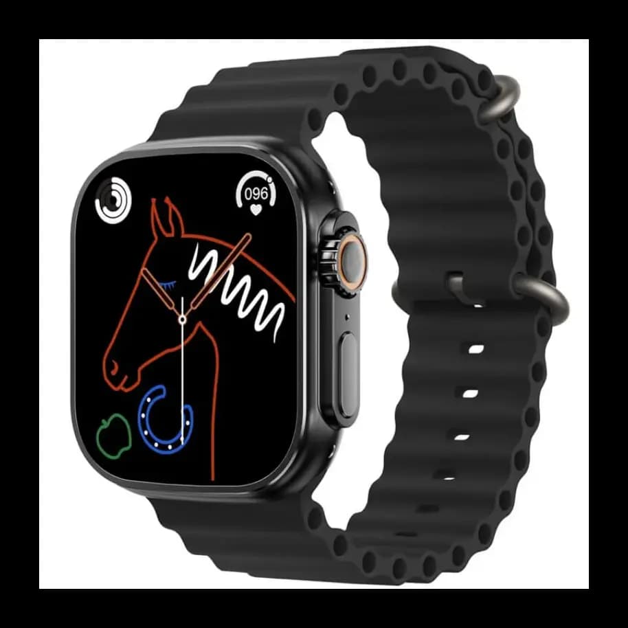 Silicone Ocean Band Strap for Smart Watch Ultra 8 7 6 5 4 SE 45mm 49mm 44mm 42mm